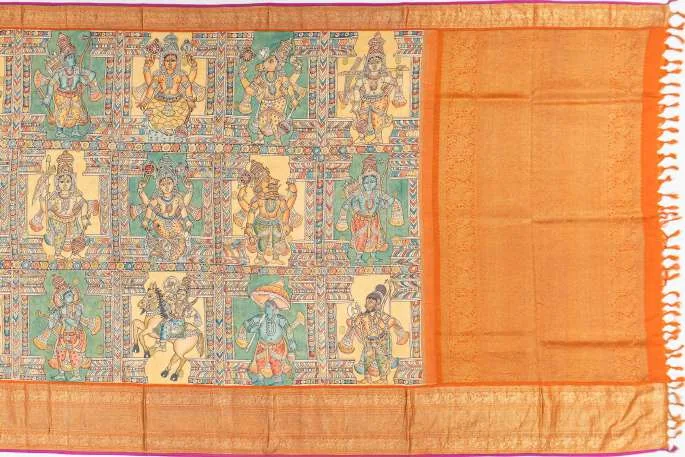 Kalamkari sari